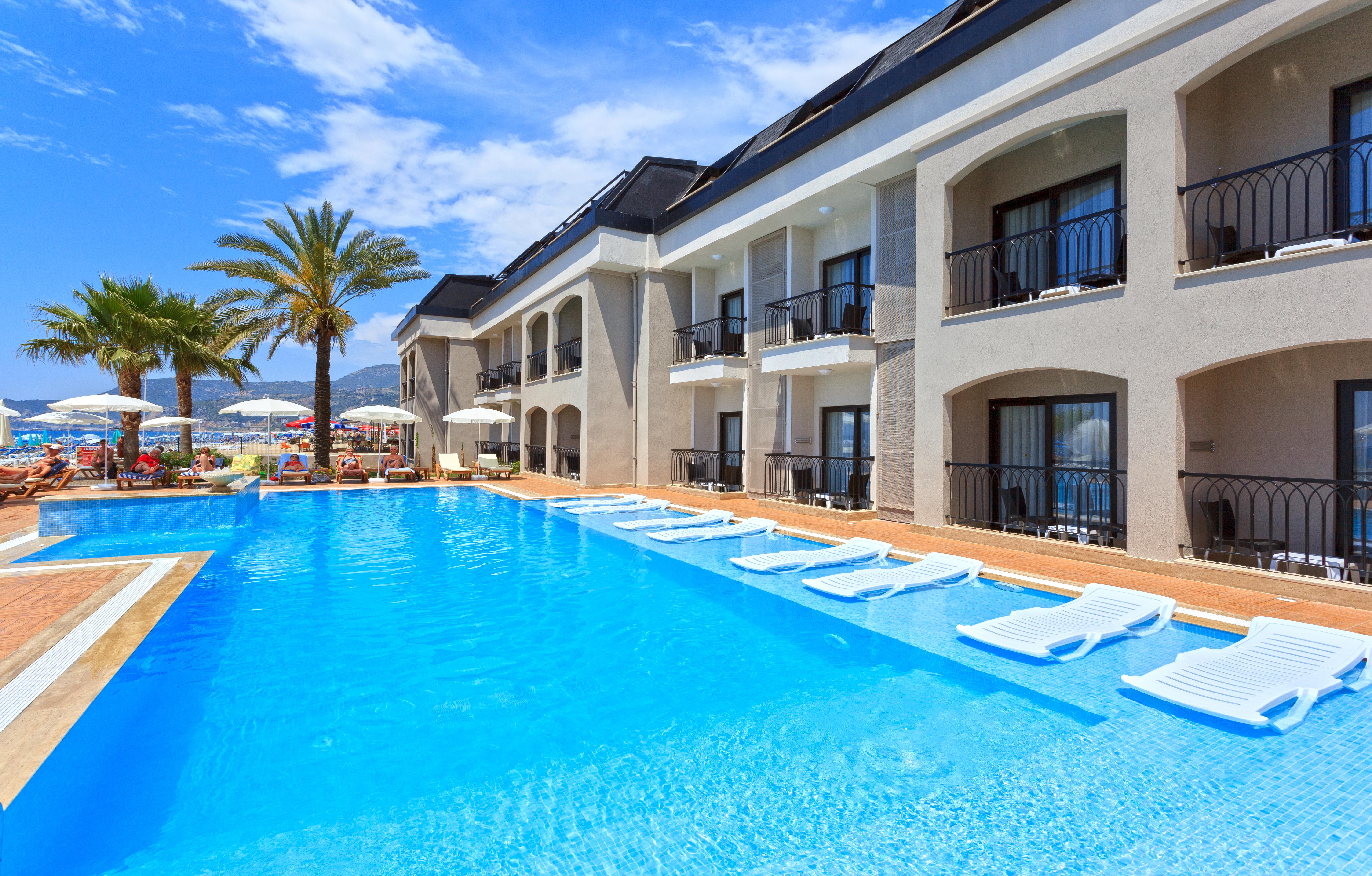 Alaaddin Beach Hotel - Adult Only Аланя Екстериор снимка